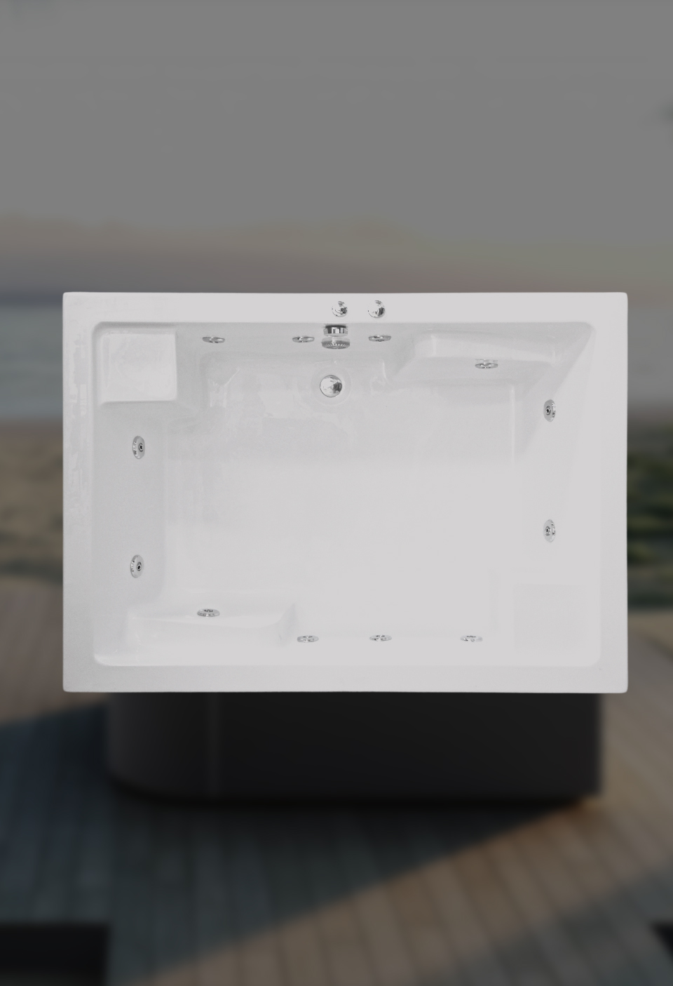 170 X 120 DİKDÖRTGEN JAKUZİ - Çift Kişilik